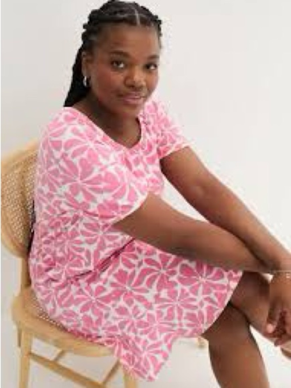 LILLY PULITZER pink floral dress